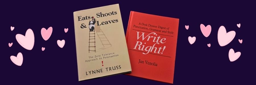Eat, Shoots and Leaves and Write Right, books about grammar