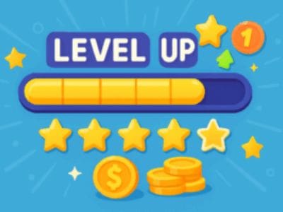 Level Up game board representing the power of gamification with ADHD